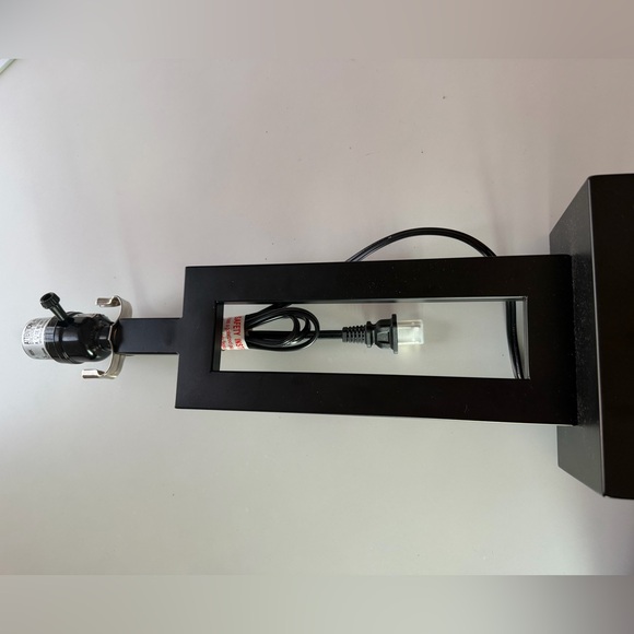 Sleek Black Table Lamp base - Picture 2 of 6